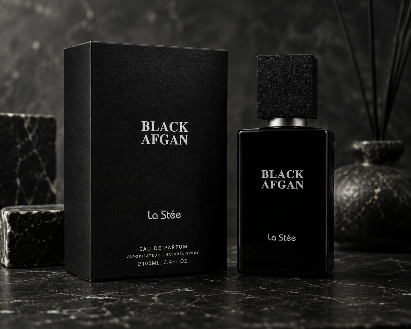 عطر ادکلن مردونه/ زنونه 100 میل بلک افغانو مردونه (شرکت LA STEE)